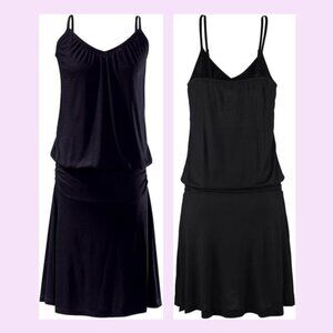 Lascana Adjustable Tank Black Dress. Size US 4/EUR 36 - NWT